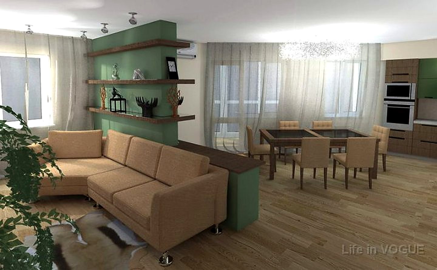 Квартира в ЖК Прибрежный (171 м²) — фотография 8