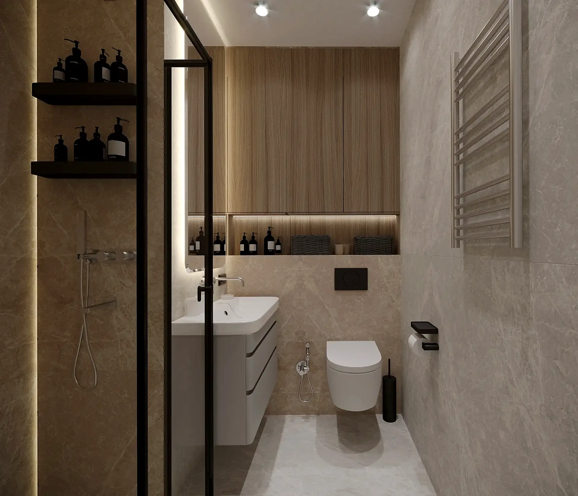 Квартира в ЖК «Символ» · 80 м² — фотография 18
