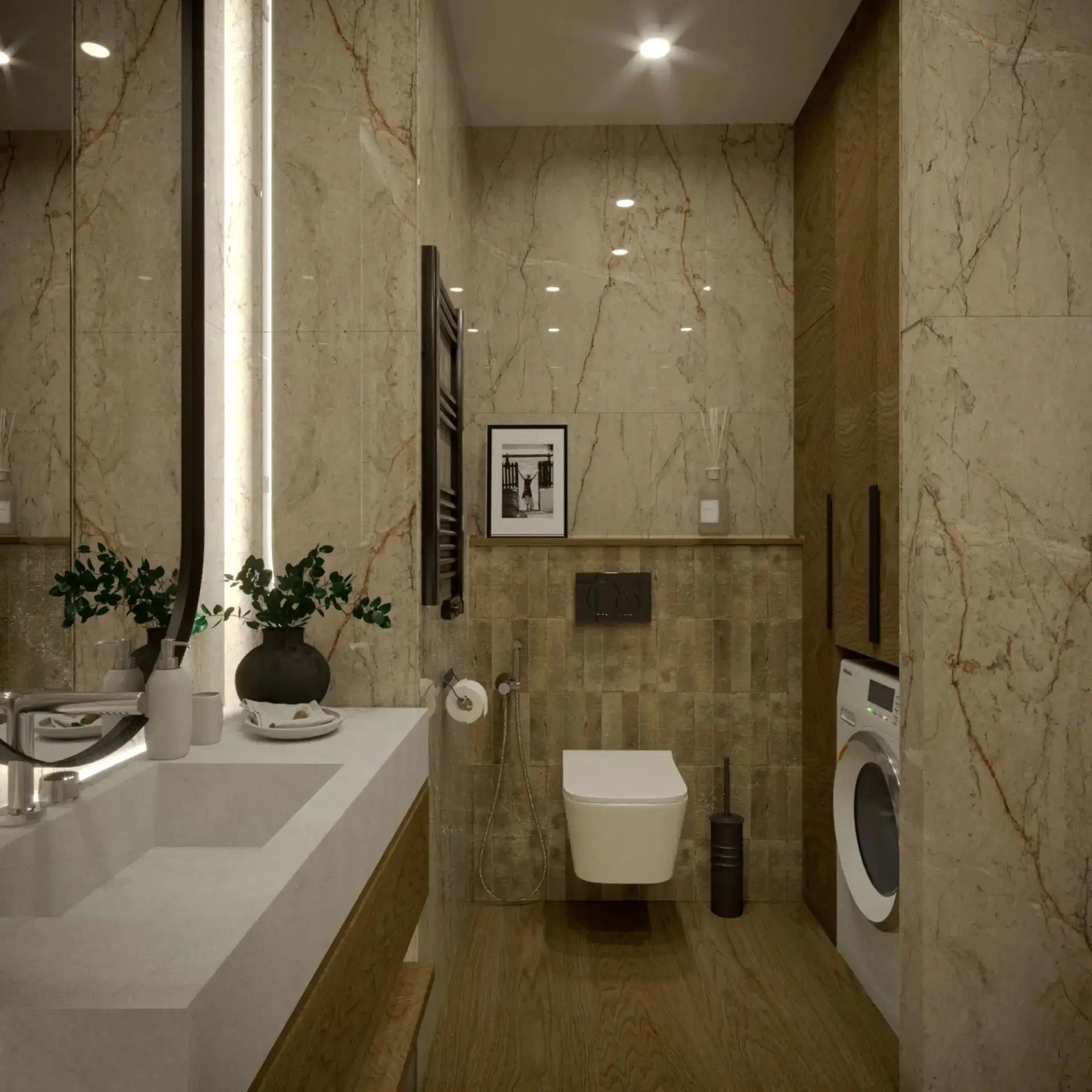 Квартира на 12-й Парковой · 76 м² — фотография 15